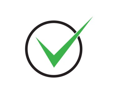 V Harfi Logo Şablonu