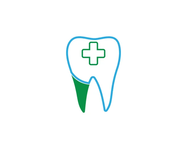 Dental Care Logo Symbols Template Icons App — Stock Vector