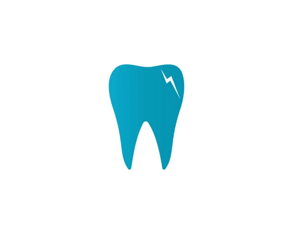 Cuidado Dental Logotipo Símbolos Plantilla Iconos Aplicación — Archivo Imágenes Vectoriales