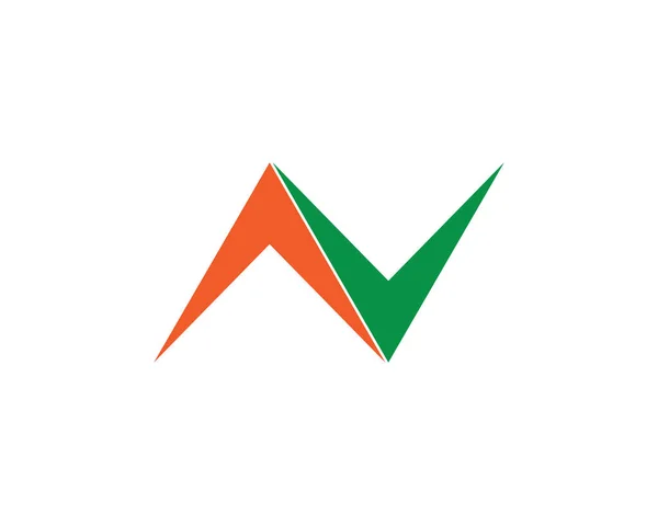 Carta Logo Template Ilustração —  Vetores de Stock