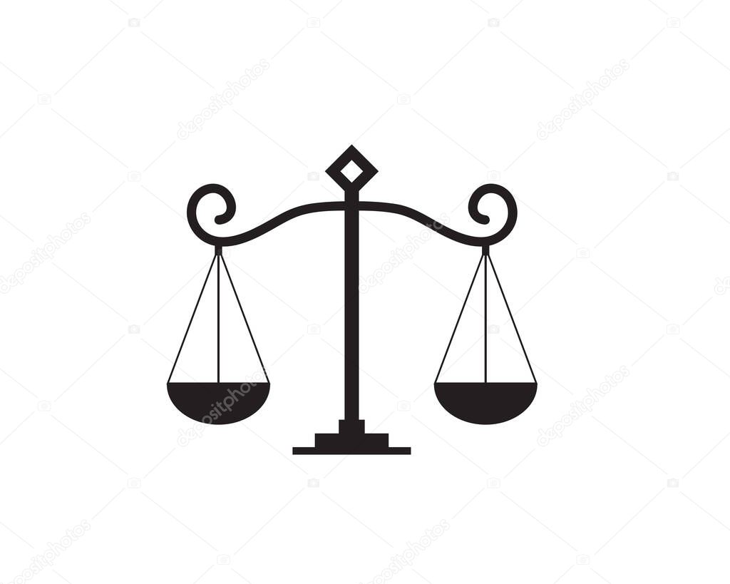 Column Logo Template vector icon illustration design