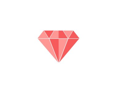Diamond Logo Şablonu vektör çizimi tasarımı