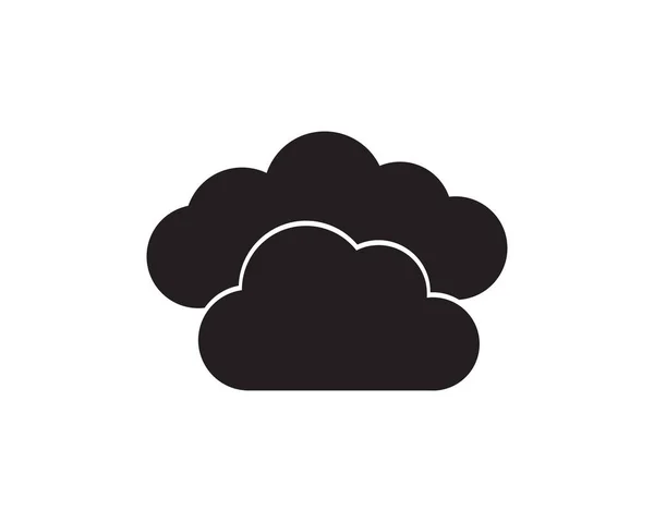 Значки Логотипа Символов Облачных Серверов — стоковый вектор