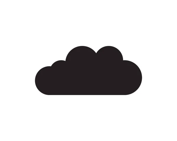 Servidores Nube Logotipo Datos Símbolos Iconos — Archivo Imágenes Vectoriales
