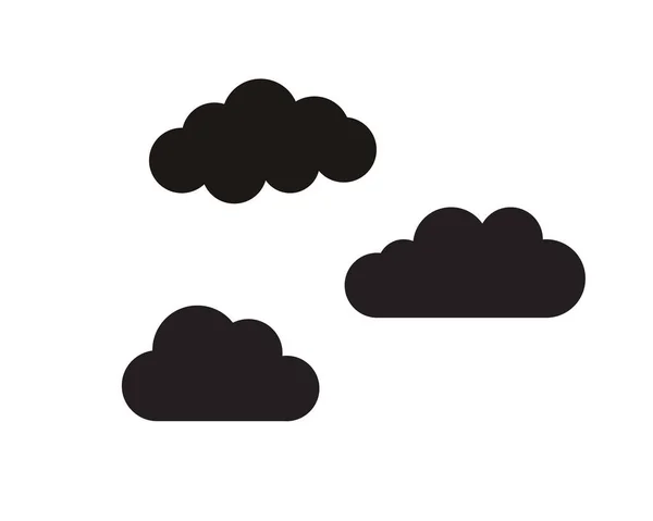 Cloud Serveurs Données Logo Symboles Icônes — Image vectorielle