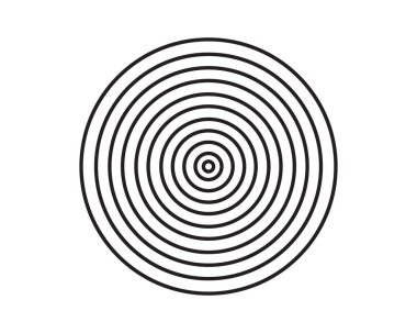 Girdap çember logosu ve semboller şablon uygulamaları