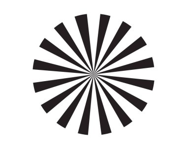 Girdap çember logosu ve semboller şablon uygulamaları