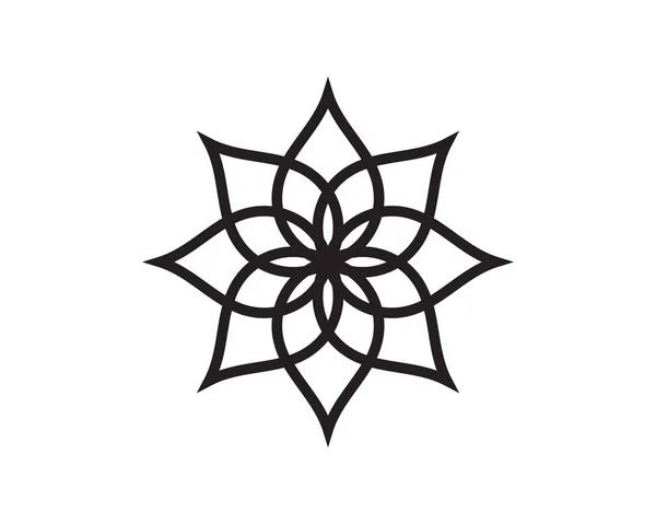 Mandala Ornement Vectoriel Illustration Design — Image vectorielle