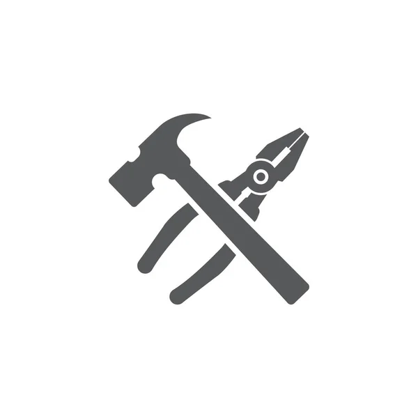 Service Tools Vektor Symbol Illustration Design Vorlage — Stockvektor