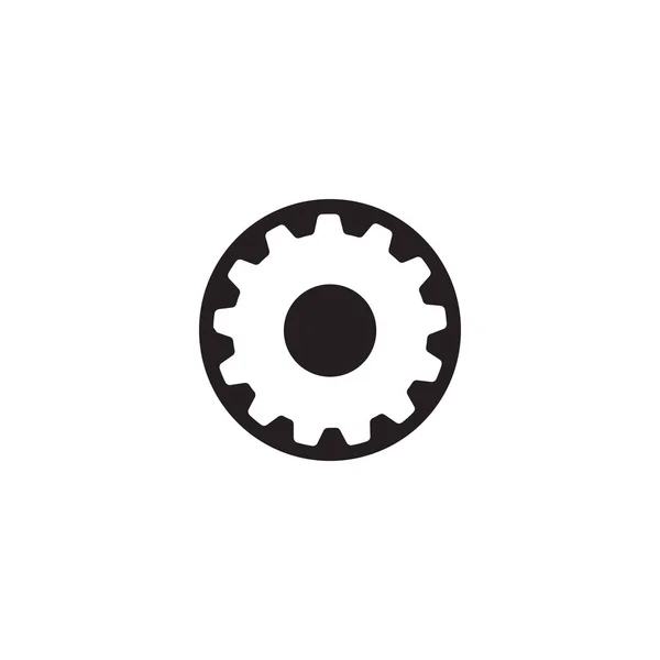 Gear Logo Vorlage Vektor Symbol Illustration Design — Stockvektor