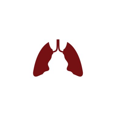 Lung Logo Şablonu vektör sembolü doğa