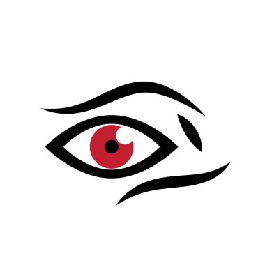 Marka Kimliği Kurumsal Göz Bakımı vektör logosu tasarımı