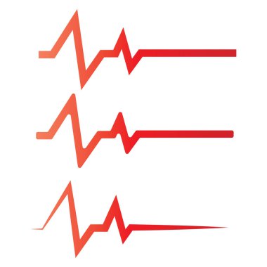 Ses dalgası logosu vektör simgesi i