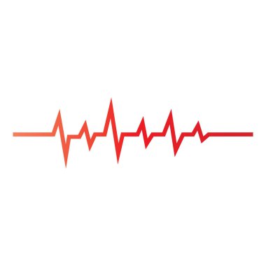 Ses dalgası logosu vektör simgesi i