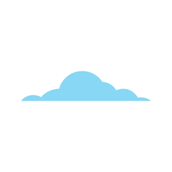 Nube Plantilla Vector Icono Ilustración Diseño — Vector de stock