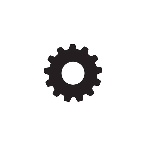 Gear Logo Template Vector Icon Illustration Design — Stock Vector