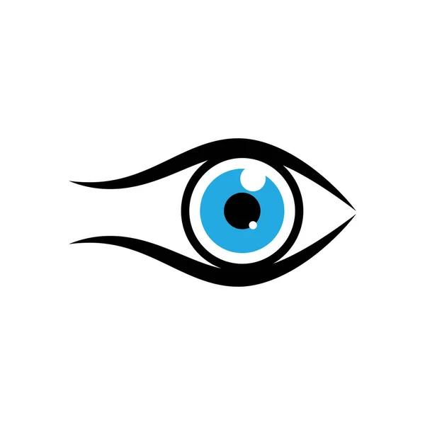 Markenidentität Corporate Eye Care Vektor Logo Design — Stockvektor