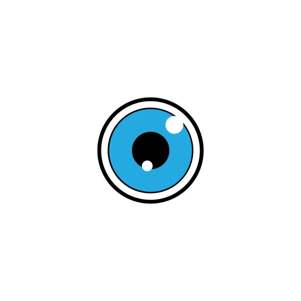 Markenidentität Corporate Eye Care Vektor Logo Design — Stockvektor