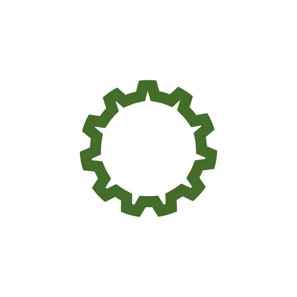 Gear Logo Vorlage Vektor Symbol Illustration Design — Stockvektor