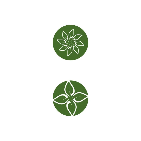Логотип Логотип Векторный Символ Природы — стоковый вектор