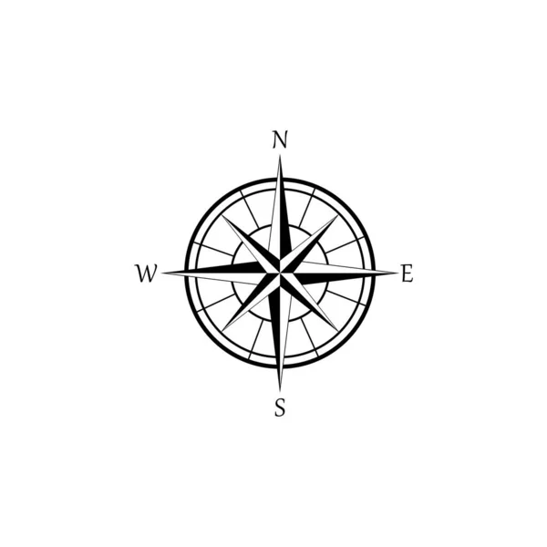Vektör - Pusula işaretleri ve simgeler logosu