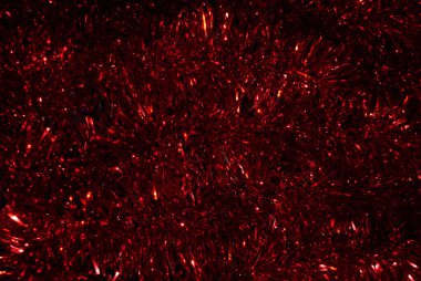 Noel ağacı yağmuru, bayram süsü, Noel arkaplanı.