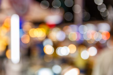 Işık bokeh bulanıklık