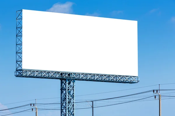 Cartelera en blanco para publicidad — Foto de Stock