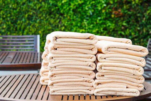 Stack of towels — Stock Photo, Image