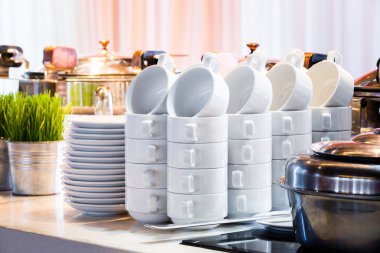 Kahve fincanı ve tabağı