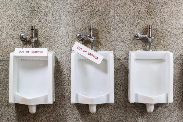 Urinario fuera de servicio — Foto de Stock