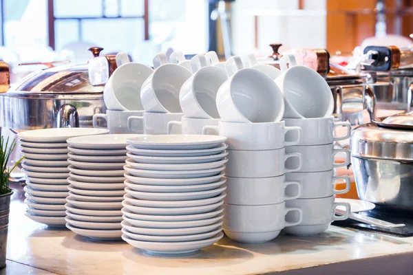 Tazza di caffè e piattino — Foto Stock