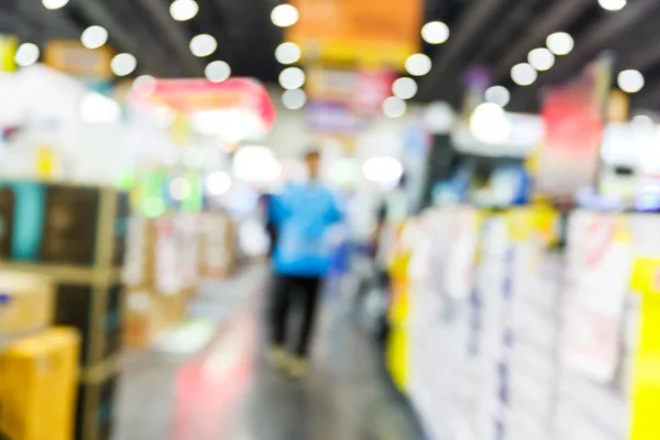 Verschwommene Menschen beim Einkaufen — Stockfoto