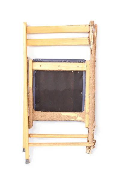 Beschadigde stoel opgegeten door termiet — Stockfoto