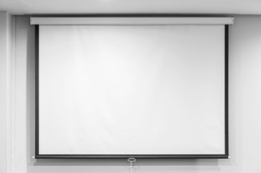 boş projektörü ekran