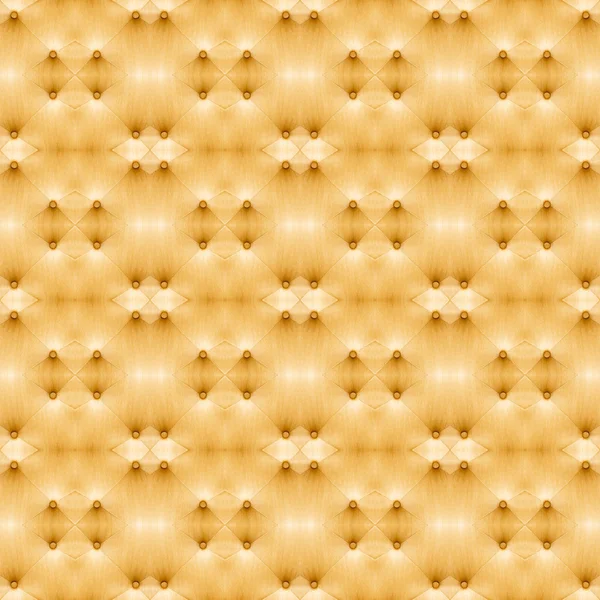 Gouden kleur sofa doek textuur patroon achtergrond — Stockfoto