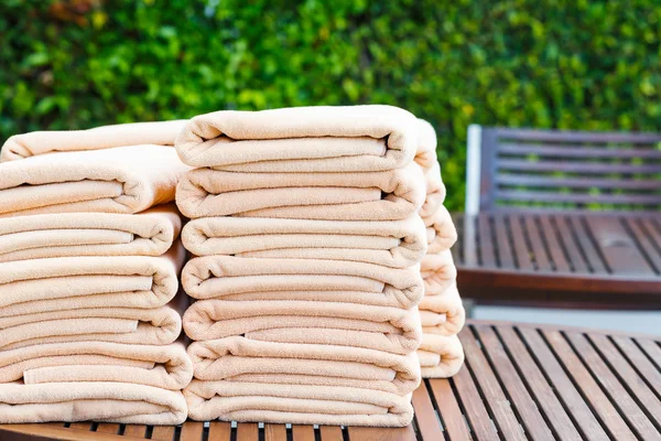 Stack of towels — Stock Photo, Image