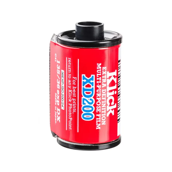 Klick print film kleurencartridge — Stockfoto