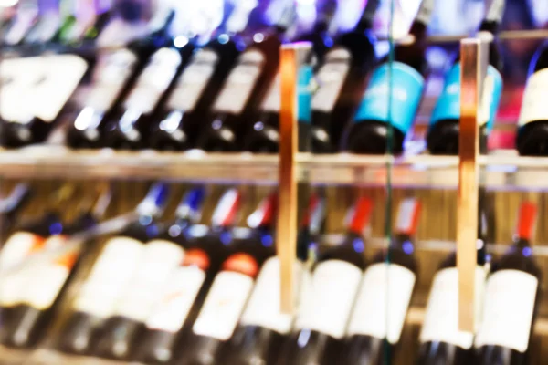 Blurred wine cellar — Stock Photo, Image