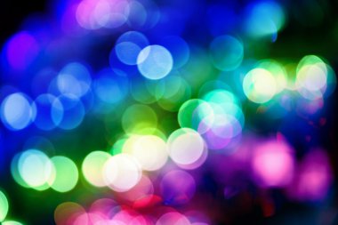 bulanık ışık bokeh