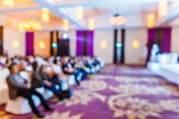 Blurred people in seminar room — Stock Photo, Image