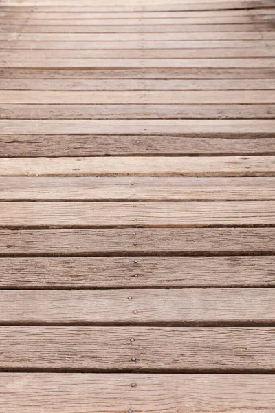 Closeup Old Dirty Wooden Floor Outdoor — Stock Photo, Image