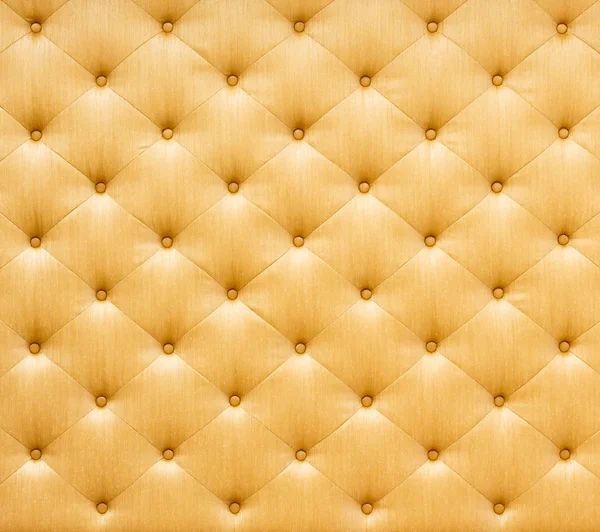 Goldene Farbe Sofa Stoff Textur — Stockfoto