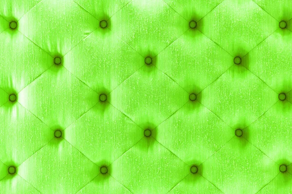 Kolor zielony kanapa szmatką tekstura — Zdjęcie stockowe