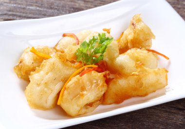 Kalamar tempura