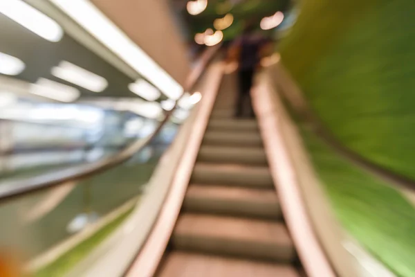 Verschwommene Rolltreppe — Stockfoto