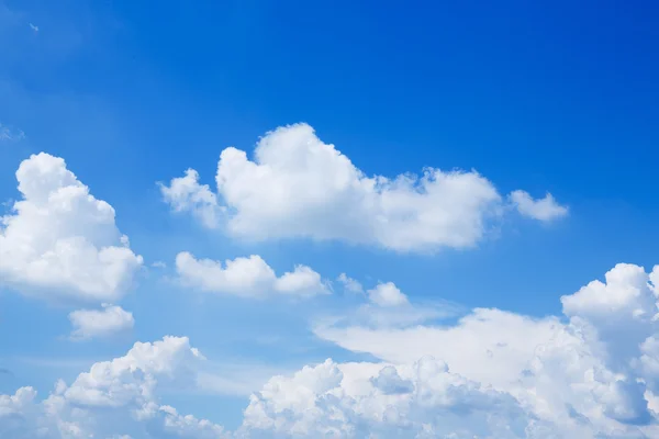 Blue sky and white cloud — Stock Photo, Image