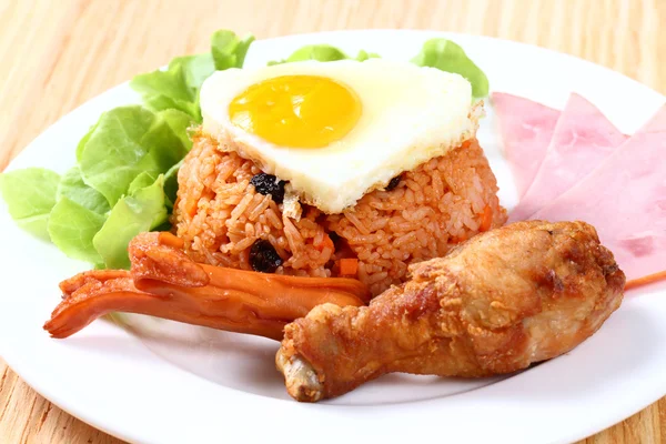 American fried rice — Stock Photo, Image