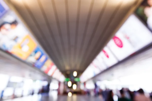 Estación de tren eléctrica borrosa abstracta — Foto de Stock