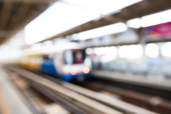 Abstract blurred train — Stock Photo, Image
